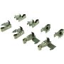 CENTRIC PARTS 301.03250 Centric Premium Ceramic Brake Pads with Shims and Hardware