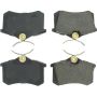 CENTRIC PARTS 301.03400 Centric Premium Ceramic Brake Pads with Shims