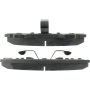 CENTRIC PARTS 301.03690 Centric Premium Ceramic Brake Pads with Shims and Hardware