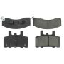 CENTRIC PARTS 301.03700 Centric Premium Ceramic Brake Pads with Shims and Hardware