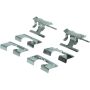 CENTRIC PARTS 301.03741 Centric Premium Ceramic Brake Pads with Shims and Hardware