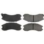 CENTRIC PARTS 301.03990 Centric Premium Ceramic Brake Pads with Shims and Hardware