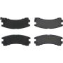 CENTRIC PARTS 301.04010 Centric Premium Ceramic Brake Pads with Shims and Hardware