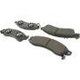 CENTRIC PARTS 301.04120 Centric Premium Ceramic Brake Pads with Shims and Hardware