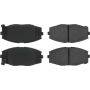 CENTRIC PARTS 301.04350 Centric Premium Ceramic Brake Pads with Shims and Hardware