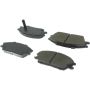 CENTRIC PARTS 301.04400 Centric Premium Ceramic Brake Pads with Shims and Hardware