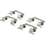 CENTRIC PARTS 301.04400 Centric Premium Ceramic Brake Pads with Shims and Hardware