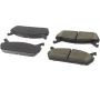 CENTRIC PARTS 301.04580 Centric Premium Ceramic Brake Pads with Shims and Hardware