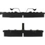 CENTRIC PARTS 301.04590 Centric Premium Ceramic Brake Pads with Shims and Hardware