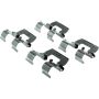 CENTRIC PARTS 301.04701 Centric Premium Ceramic Brake Pads with Shims and Hardware