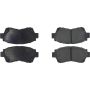 CENTRIC PARTS 301.04761 Centric Premium Ceramic Brake Pads with Shims and Hardware