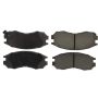 CENTRIC PARTS 301.04840 Centric Premium Ceramic Brake Pads with Shims and Hardware