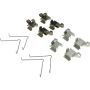 CENTRIC PARTS 301.04880 Centric Premium Ceramic Brake Pads with Shims and Hardware
