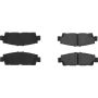 CENTRIC PARTS 301.04880 Centric Premium Ceramic Brake Pads with Shims and Hardware