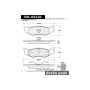 CENTRIC PARTS 301.05120 Centric Premium Ceramic Brake Pads with Shims and Hardware