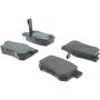 CENTRIC PARTS 301.05361 Centric Premium Ceramic Brake Pads with Shims and Hardware