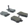 CENTRIC PARTS 301.05371 Centric Premium Ceramic Brake Pads with Shims and Hardware