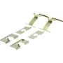CENTRIC PARTS 301.05371 Centric Premium Ceramic Brake Pads with Shims and Hardware