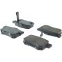 CENTRIC PARTS 301.05372 Centric Premium Ceramic Brake Pads with Shims and Hardware
