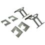 CENTRIC PARTS 301.05372 Centric Premium Ceramic Brake Pads with Shims and Hardware