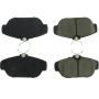CENTRIC PARTS 301.05420 Centric Premium Ceramic Brake Pads with Shims and Hardware