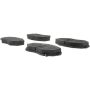 CENTRIC PARTS 301.05510 Centric Premium Ceramic Brake Pads with Shims and Hardware