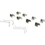 CENTRIC PARTS 301.05620 Centric Premium Ceramic Brake Pads with Shims and Hardware