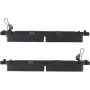 CENTRIC PARTS 301.05710 Centric Premium Ceramic Brake Pads with Shims and Hardware