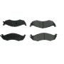 CENTRIC PARTS 301.05760 Centric Premium Ceramic Brake Pads with Shims and Hardware