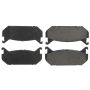 CENTRIC PARTS 301.05840 Centric Premium Ceramic Brake Pads with Shims and Hardware