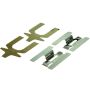 CENTRIC PARTS 301.05980 Centric Premium Ceramic Brake Pads with Shims and Hardware