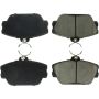 CENTRIC PARTS 301.05980 Centric Premium Ceramic Brake Pads with Shims and Hardware