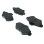 CENTRIC PARTS 301.06000 Centric Premium Ceramic Brake Pads with Shims and Hardware