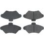 CENTRIC PARTS 301.06000 Centric Premium Ceramic Brake Pads with Shims and Hardware