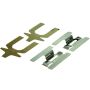 CENTRIC PARTS 301.06010 Centric Premium Ceramic Brake Pads with Shims and Hardware