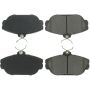 CENTRIC PARTS 301.06010 Centric Premium Ceramic Brake Pads with Shims and Hardware