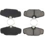 CENTRIC PARTS 301.06100 Centric Premium Ceramic Brake Pads with Shims and Hardware
