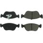 CENTRIC PARTS 301.06180 Centric Premium Ceramic Brake Pads with Shims and Hardware