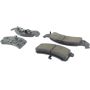 CENTRIC PARTS 301.06230 Centric Premium Ceramic Brake Pads with Shims and Hardware