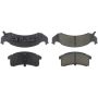 CENTRIC PARTS 301.06230 Centric Premium Ceramic Brake Pads with Shims and Hardware