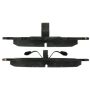 CENTRIC PARTS 301.06420 Centric Premium Ceramic Brake Pads with Shims and Hardware