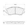CENTRIC PARTS 301.06430 Centric Premium Ceramic Brake Pads with Shims and Hardware