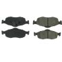 CENTRIC PARTS 301.06480 Centric Premium Ceramic Brake Pads with Shims and Hardware