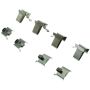 CENTRIC PARTS 301.06570 Centric Premium Ceramic Brake Pads with Shims and Hardware