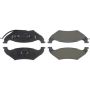 CENTRIC PARTS 301.06620 Centric Premium Ceramic Brake Pads with Shims and Hardware