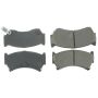 CENTRIC PARTS 301.06680 Centric Premium Ceramic Brake Pads with Shims and Hardware