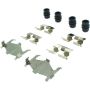 CENTRIC PARTS 301.06690 Centric Premium Ceramic Brake Pads with Shims and Hardware