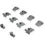 CENTRIC PARTS 301.06800 Centric Premium Ceramic Brake Pads with Shims and Hardware