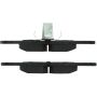 CENTRIC PARTS 301.06810 Centric Premium Ceramic Brake Pads with Shims and Hardware
