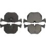 CENTRIC PARTS 301.06830 Centric Premium Ceramic Brake Pads with Shims and Hardware
